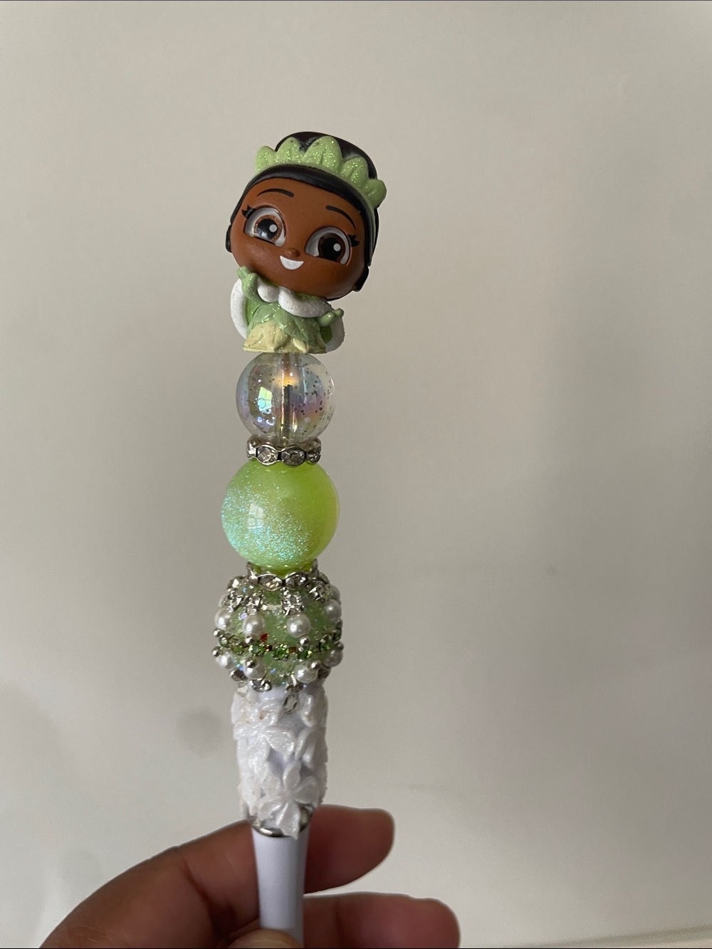 Disney Doorables Tiana Beaded Princess Character Pen